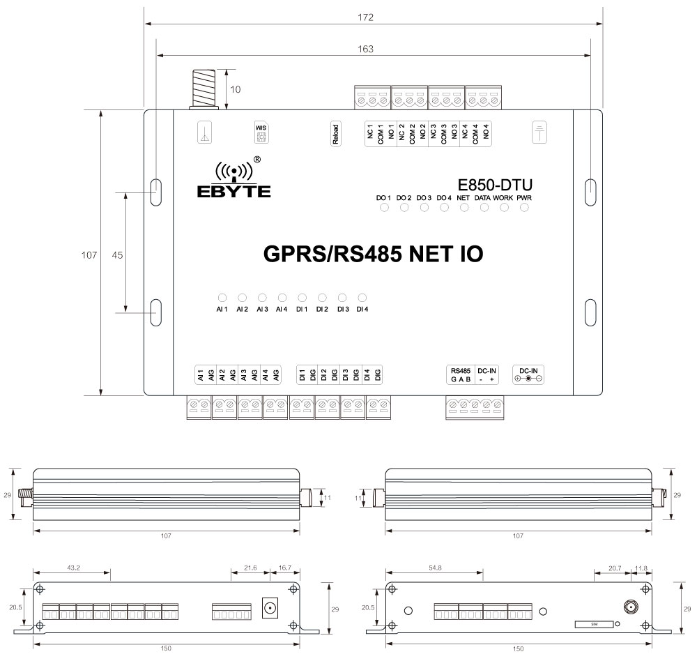 E850-DTU(4440-GPRS)_Size1000