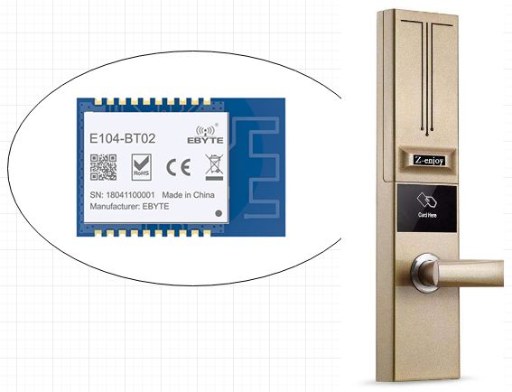 藍(lán)牙模塊用于智能門(mén)鎖2