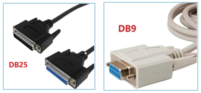 RS232,DB25,DB9