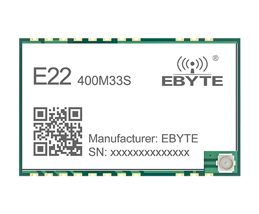 基于SX1268芯片lora擴頻技術(shù)的lora模塊E22-400M33S