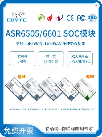 lora擴頻低功耗SOC模塊