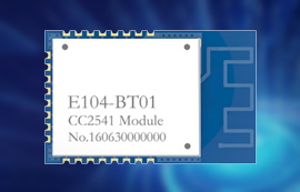 E104-BT01超低功耗藍(lán)牙模塊BLE4.0協(xié)議的片載系統(tǒng)解決方案