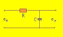 一階RC低通濾波器