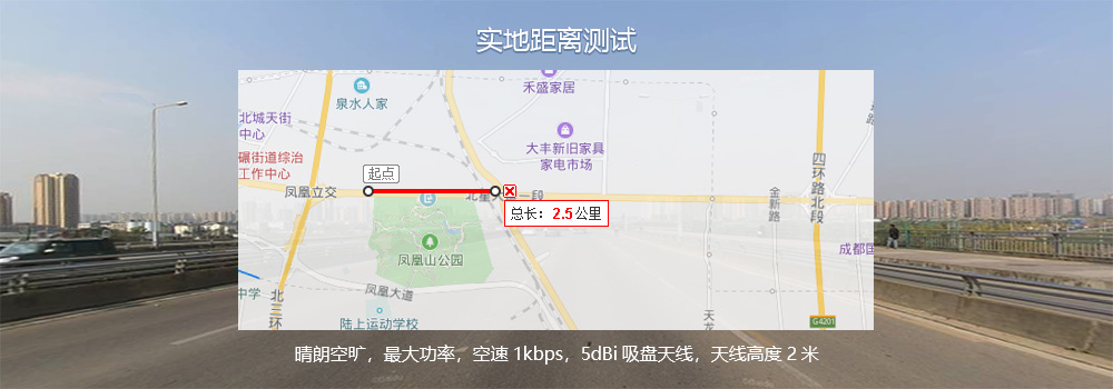 測(cè)距2500m