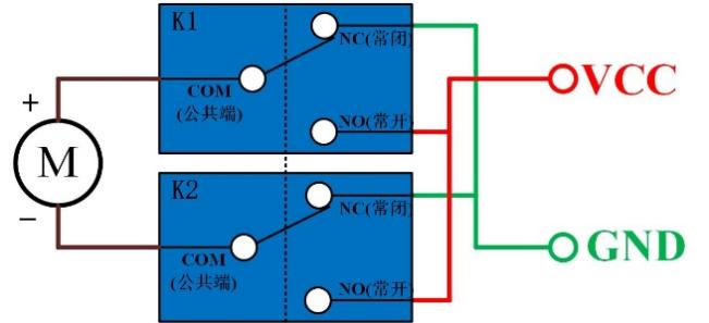 直流電機(jī)正反轉(zhuǎn)電路分析