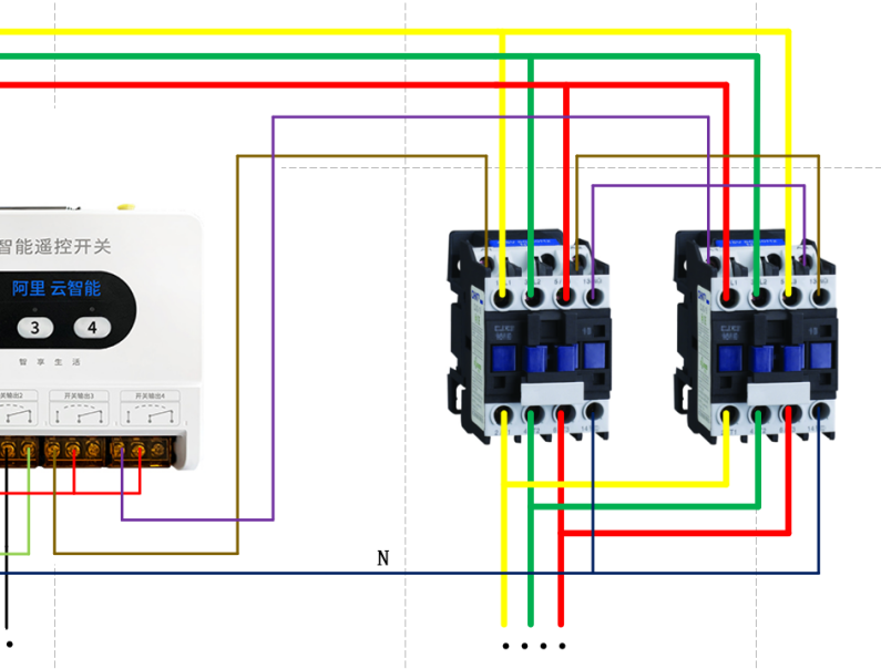 交流電機(jī)正反轉(zhuǎn)電路分析