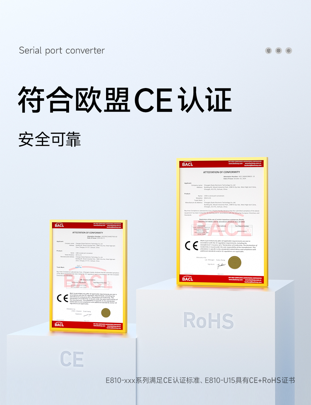 E810-U21C 2路USB轉(zhuǎn)RS485轉(zhuǎn)換模塊 (4)