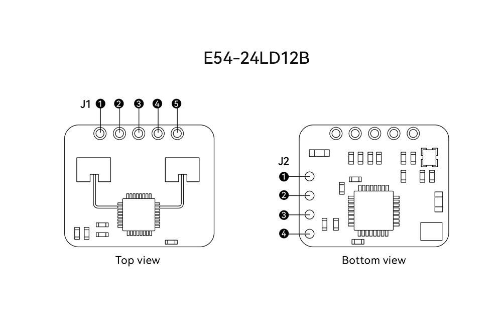 E54-24LD12B 人體微動(dòng)毫米波雷達(dá)模塊 (9)