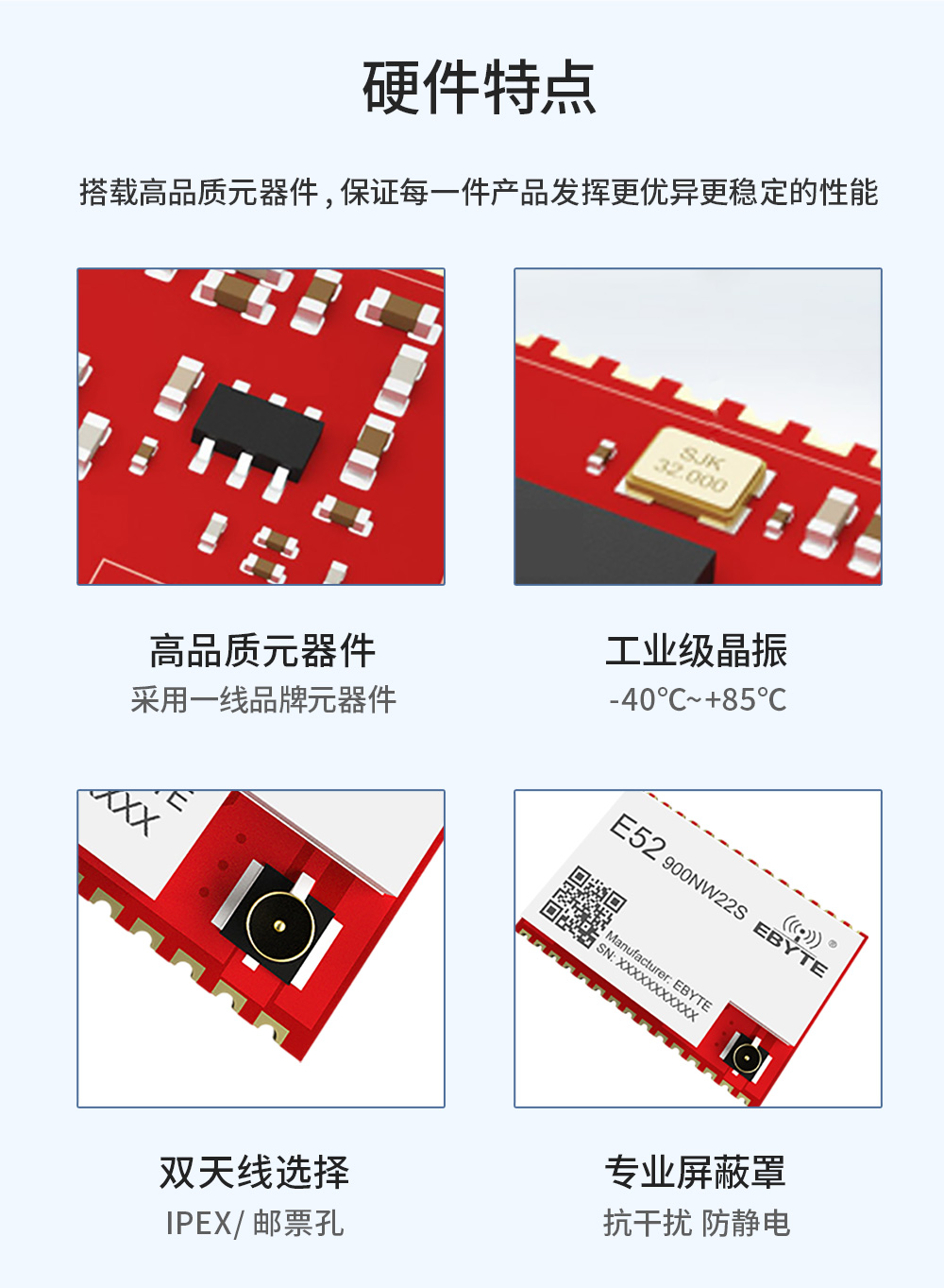 LoRa MESH組網(wǎng)模塊工業(yè)級品質(zhì)