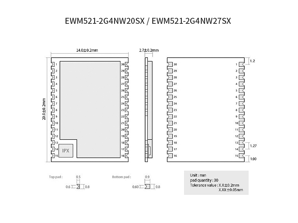 EWM521-引腳定義